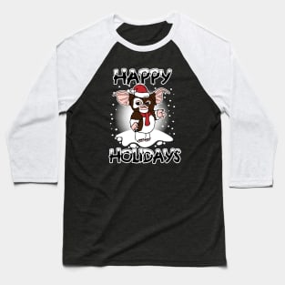 Happy Holidays Baseball T-Shirt